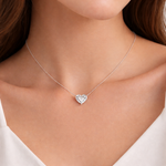 Load image into Gallery viewer, Heart Solitaire Pendant
