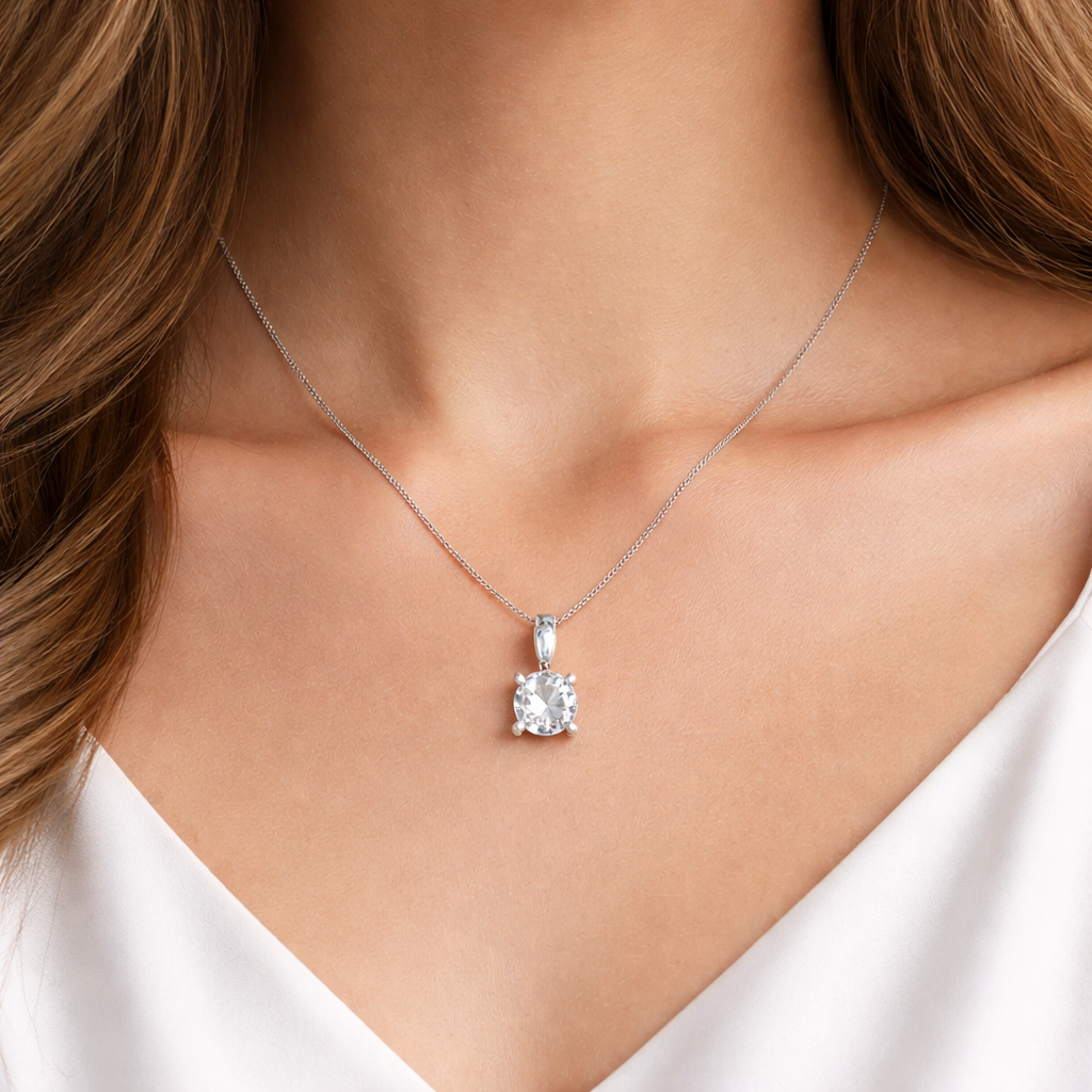 Signature Round Pendant