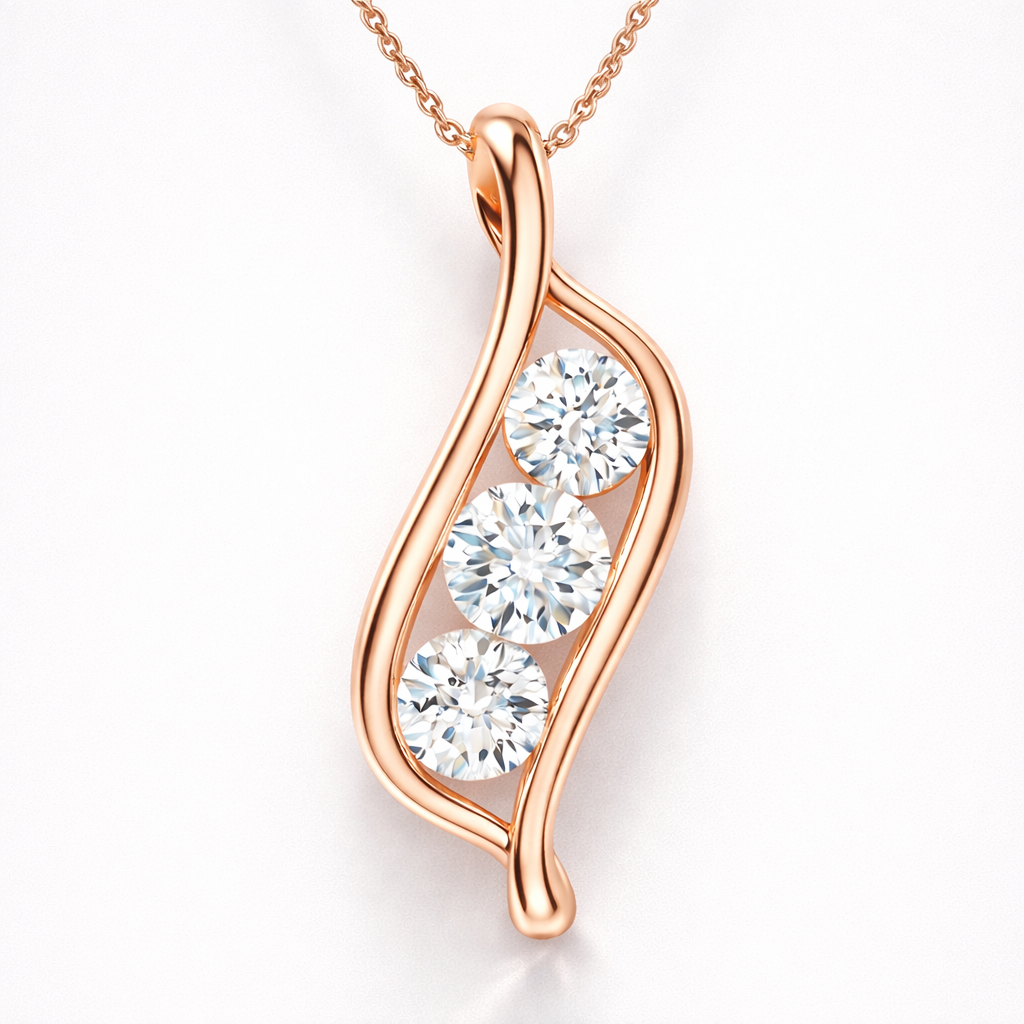 Triple Round Pendant