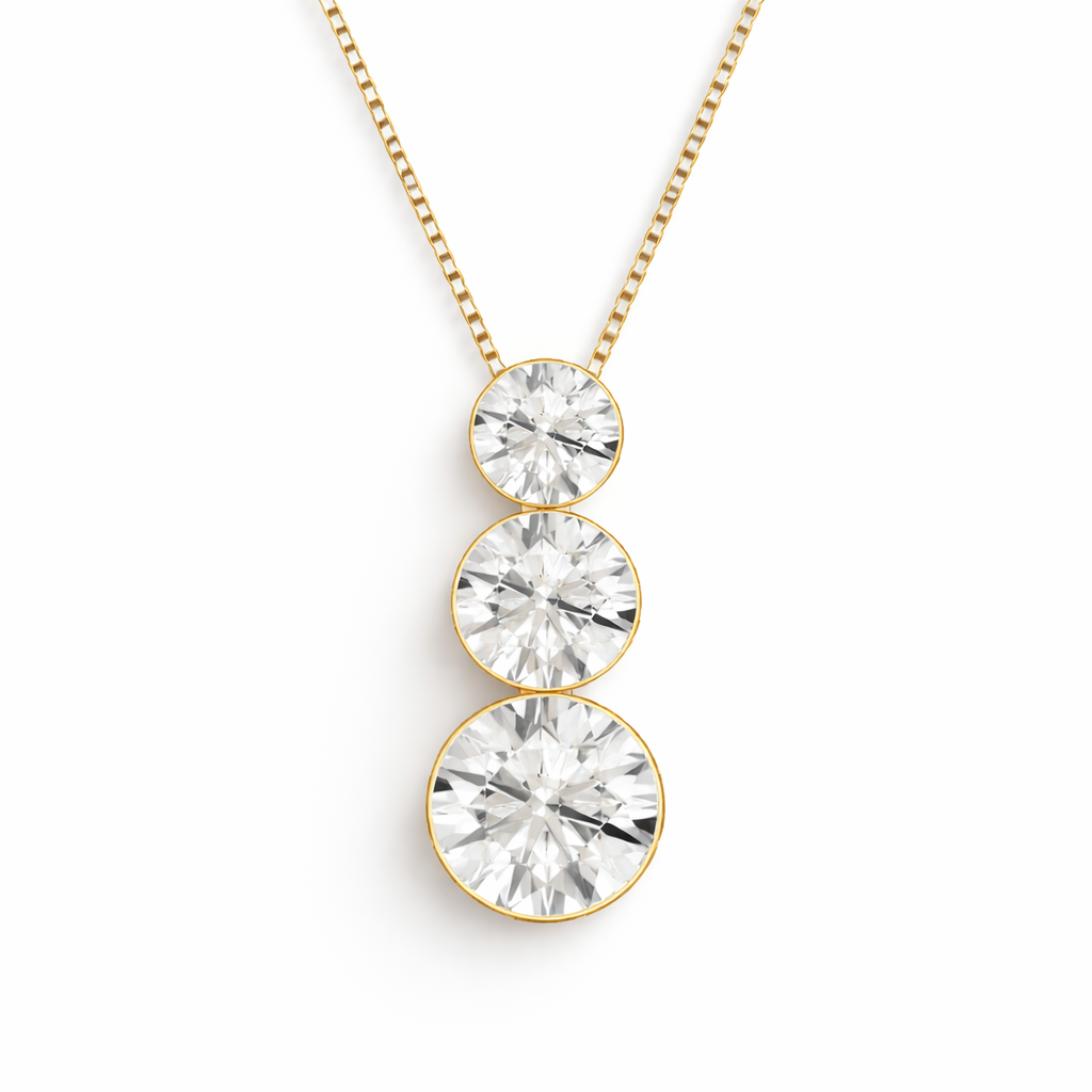 Graduated Round Pendant