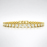 Load image into Gallery viewer, Refined Round Tennis Bracelet
