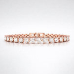 Load image into Gallery viewer, Refined Round Tennis Bracelet
