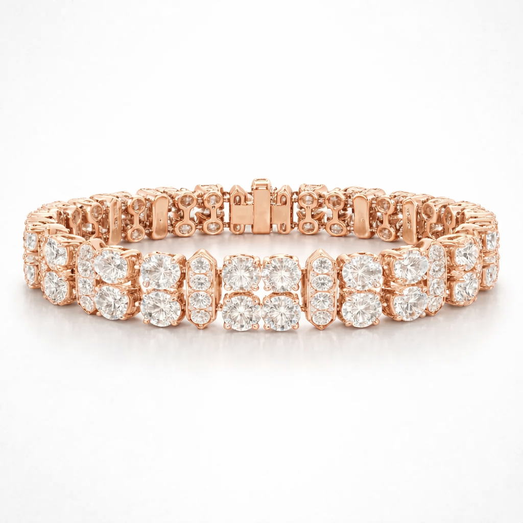 Oval Round Link Bracelet