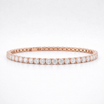 Load image into Gallery viewer, Modern Round Tennis Bracelet
