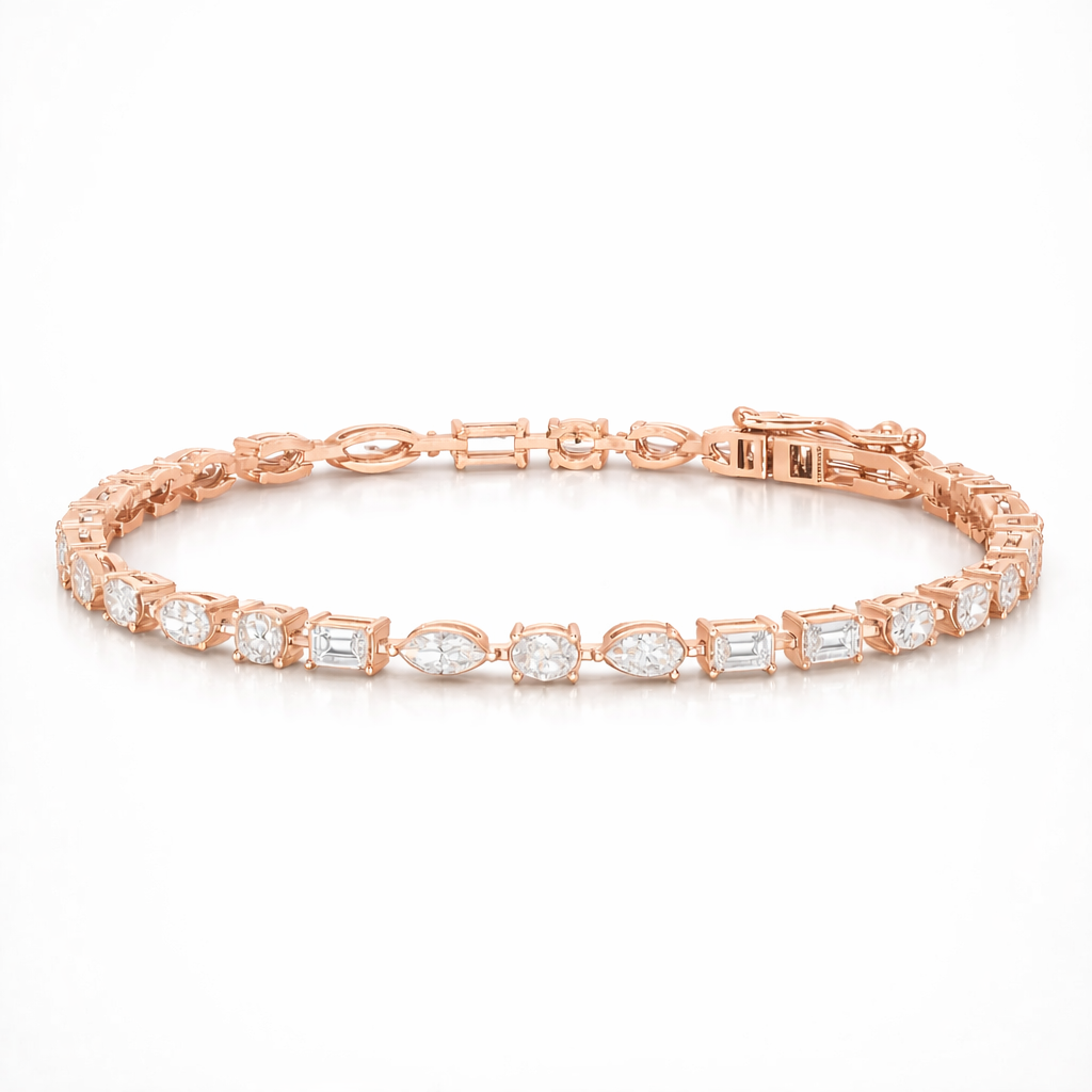 Mixed Cut Bracelet