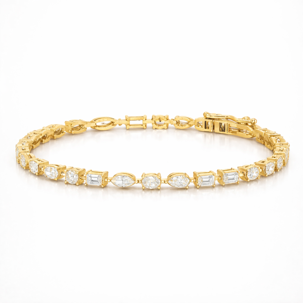 Mixed Cut Bracelet