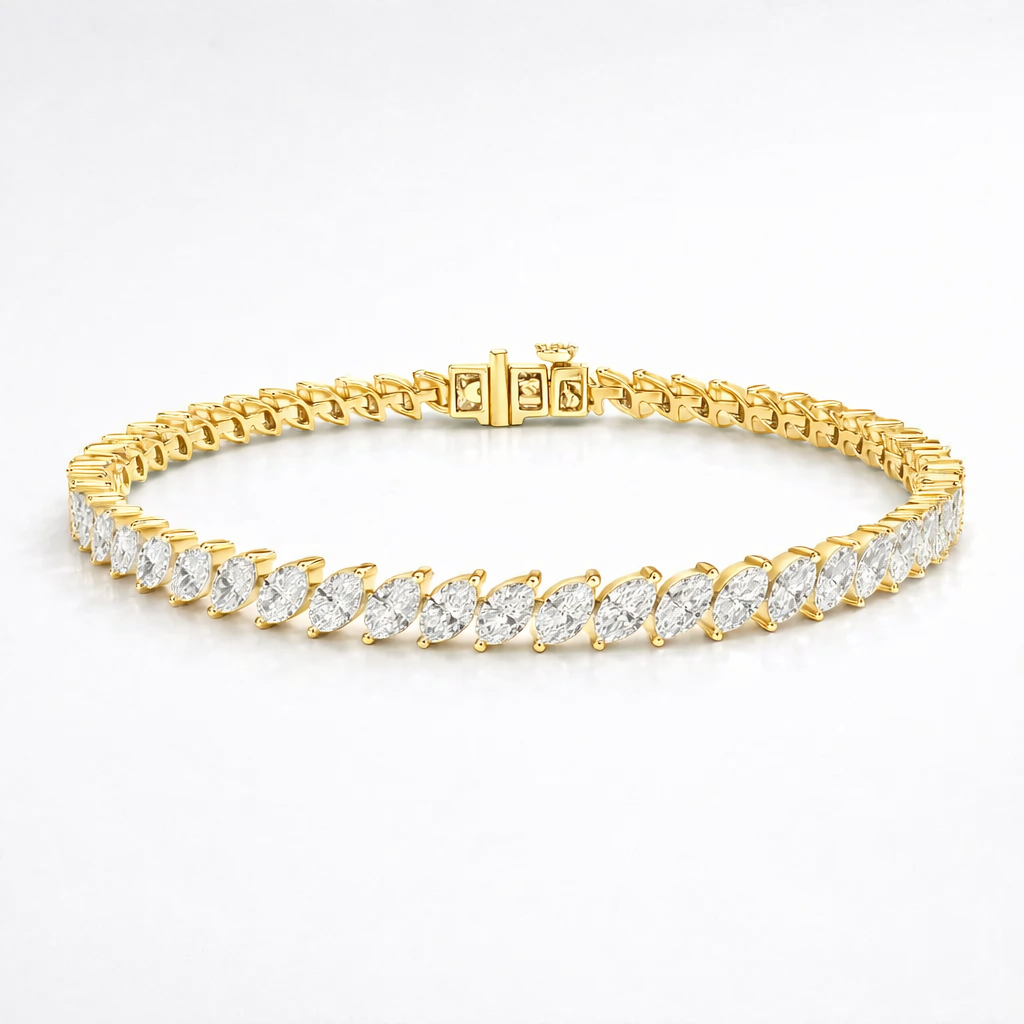 Marquise Line Bracelet