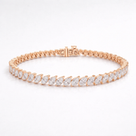 Load image into Gallery viewer, Marquise Line Bracelet

