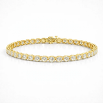 Load image into Gallery viewer, Eternal Round Tennis Bracelet
