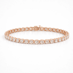 Load image into Gallery viewer, Eternal Round Tennis Bracelet

