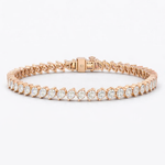 Load image into Gallery viewer, Classic Marquise Diamond Bracelet
