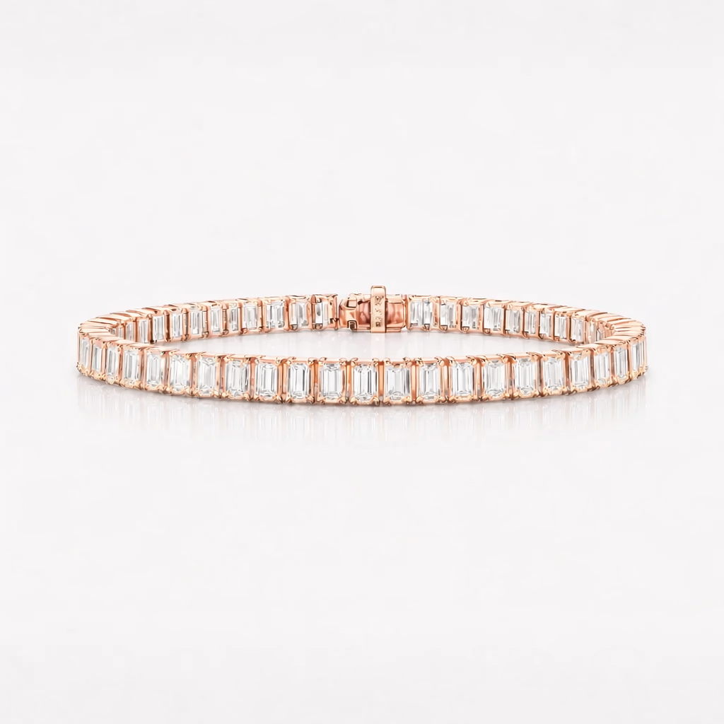 Classic Emerald Cut Bracelet