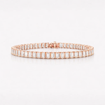 Load image into Gallery viewer, Classic Emerald Cut Bracelet
