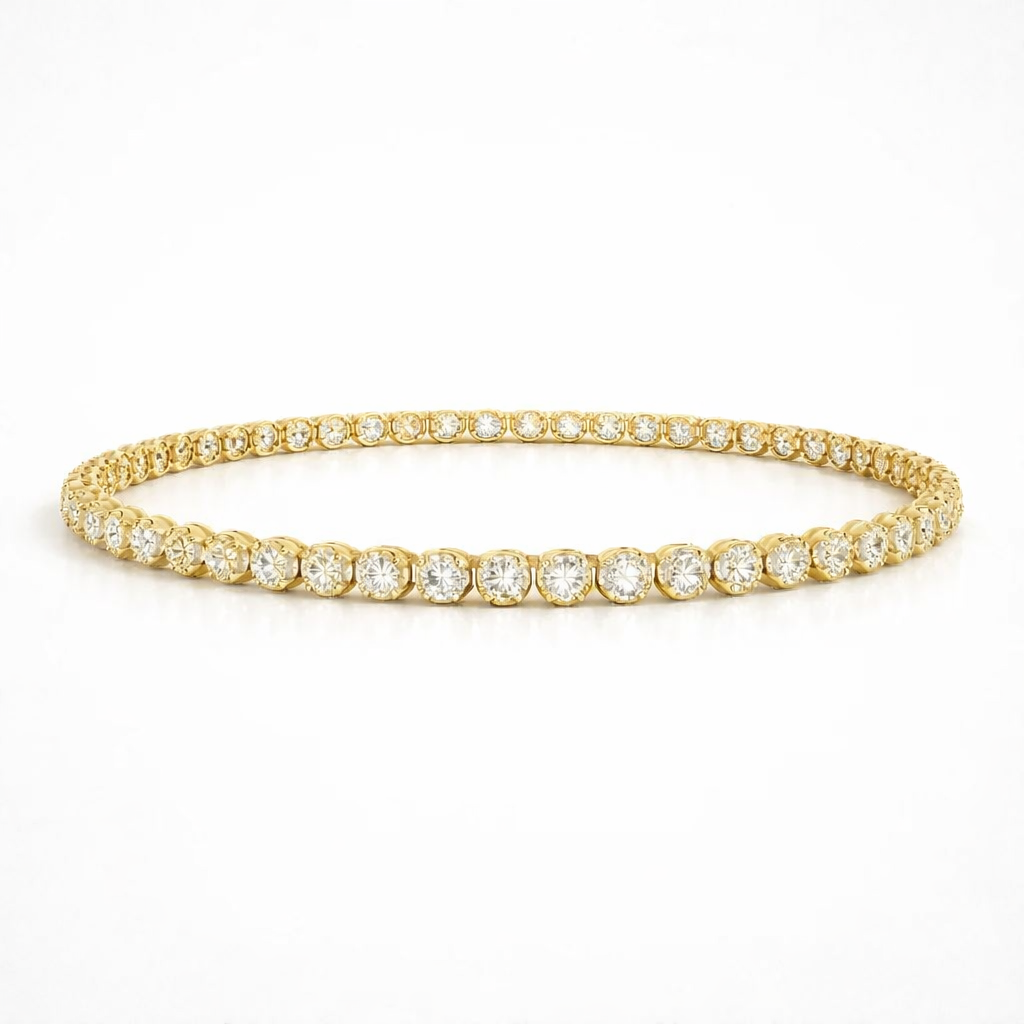 Signature Round Tennis Bracelet