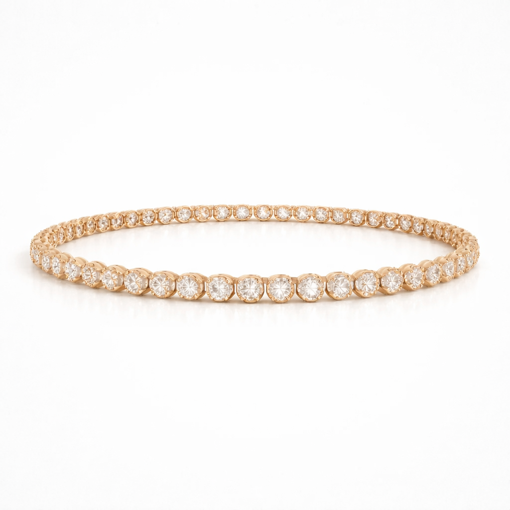 Signature Round Tennis Bracelet