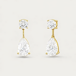 Load image into Gallery viewer, Round PearDrop Earrings
