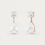 Load image into Gallery viewer, Round PearDrop Earrings
