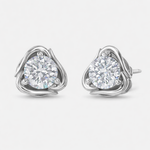 Load image into Gallery viewer, Trinity Rose Stud Earrings

