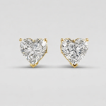 Load image into Gallery viewer, Heart Hero Stud Earrings
