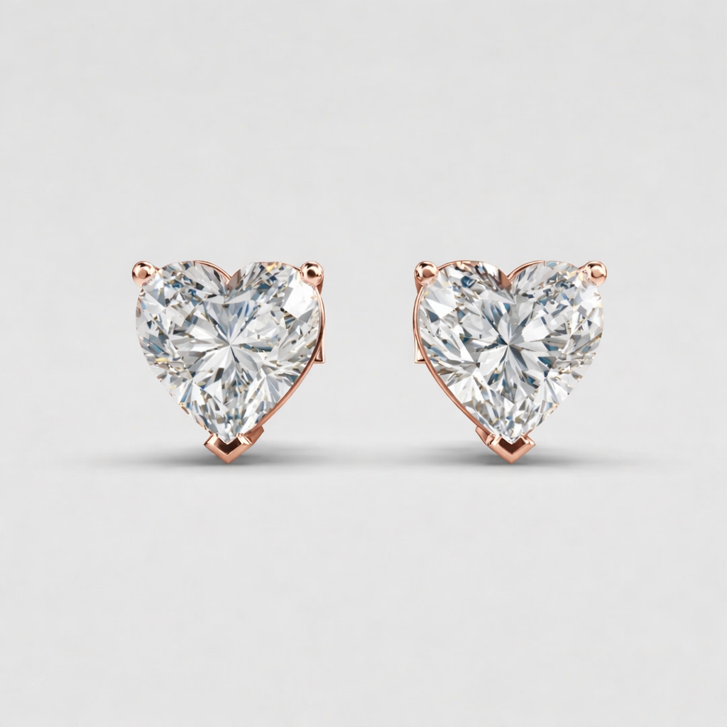 Heart Hero Stud Earrings