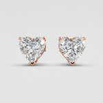 Load image into Gallery viewer, Heart Hero Stud Earrings

