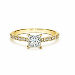 Load image into Gallery viewer, Princess Slim Pave Ring
