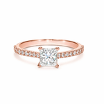 Load image into Gallery viewer, Princess Slim Pave Ring
