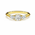 Load image into Gallery viewer, Oval Trio Ring
