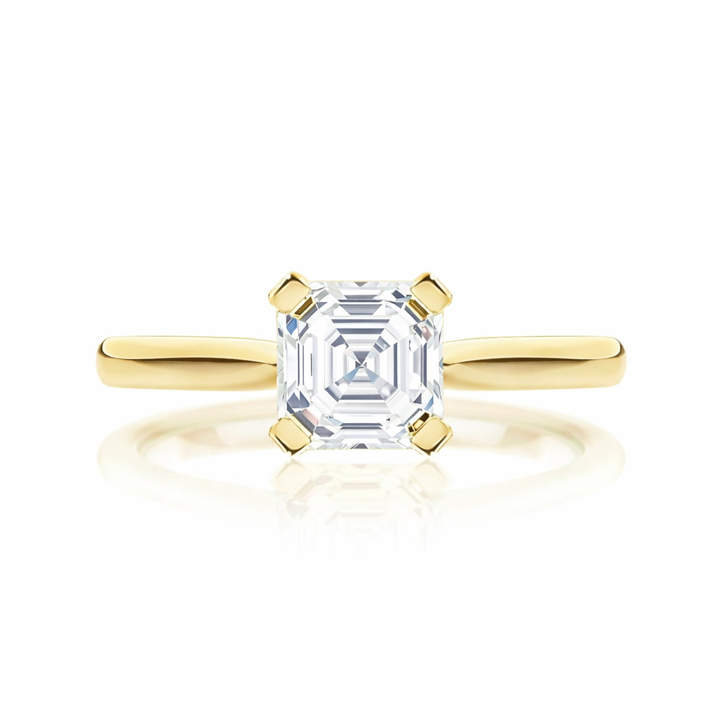 Asscher Minimal Ring