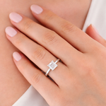 Load image into Gallery viewer, Asscher Minimal Ring
