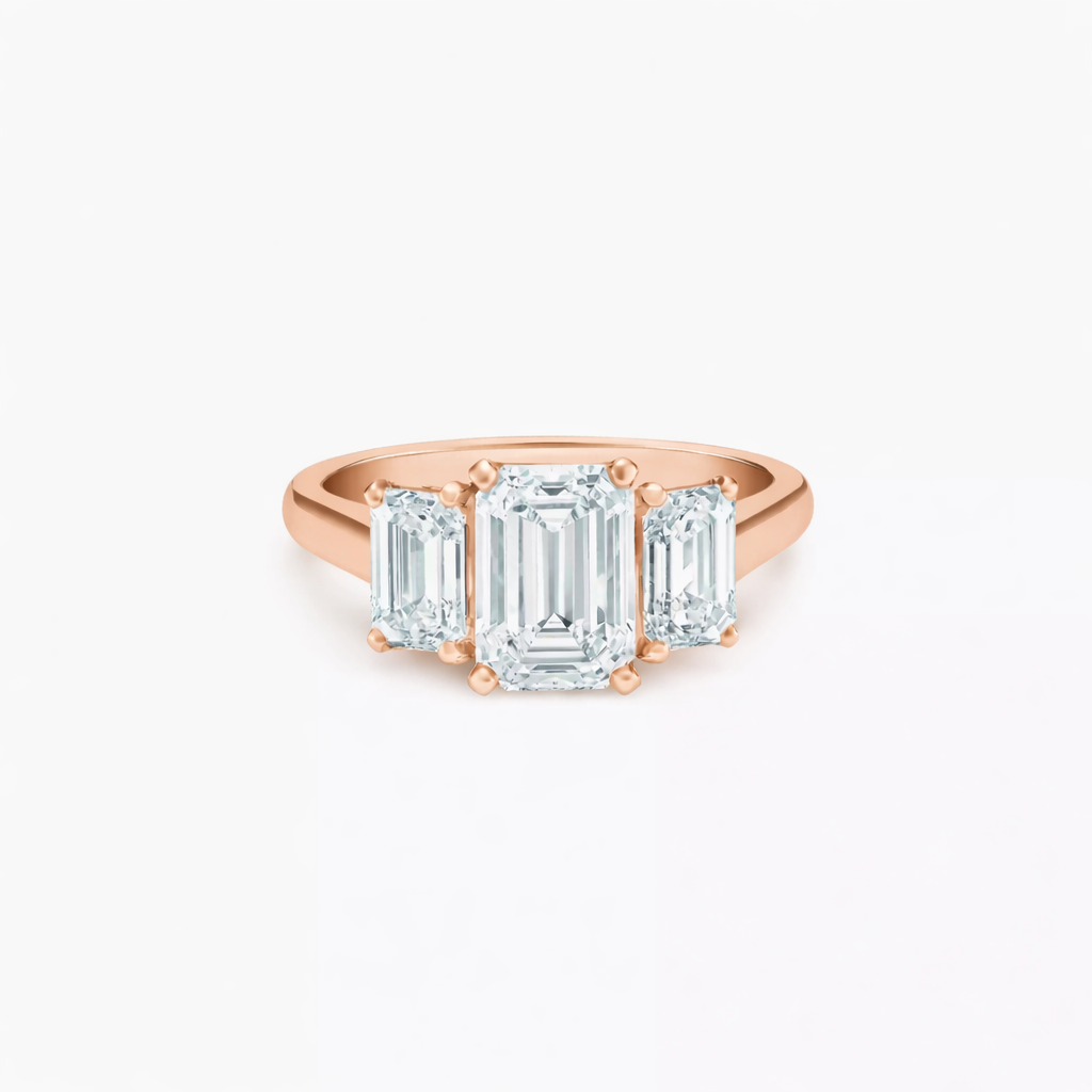 Emerald Gallery Ring