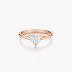 Load image into Gallery viewer, Heart Solitaire Ring
