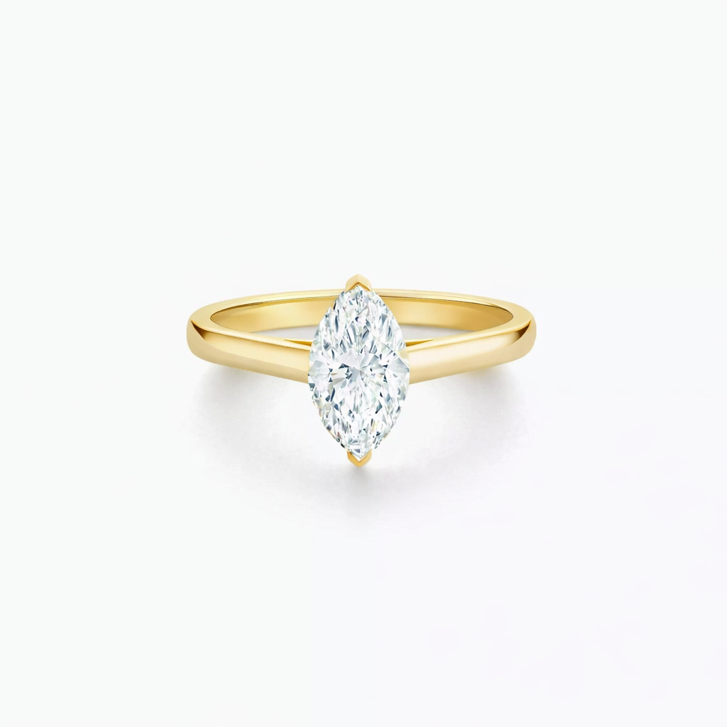 Marquise Solitaire Ring