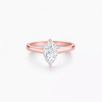 Load image into Gallery viewer, Marquise Solitaire Ring
