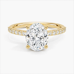 Load image into Gallery viewer, Oval Pave Ring
