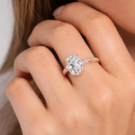 Load image into Gallery viewer, Oval Double Band Ring
