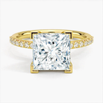 Load image into Gallery viewer, Princess Frame Pave Ring
