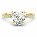 Load image into Gallery viewer, Heart Halo Ring

