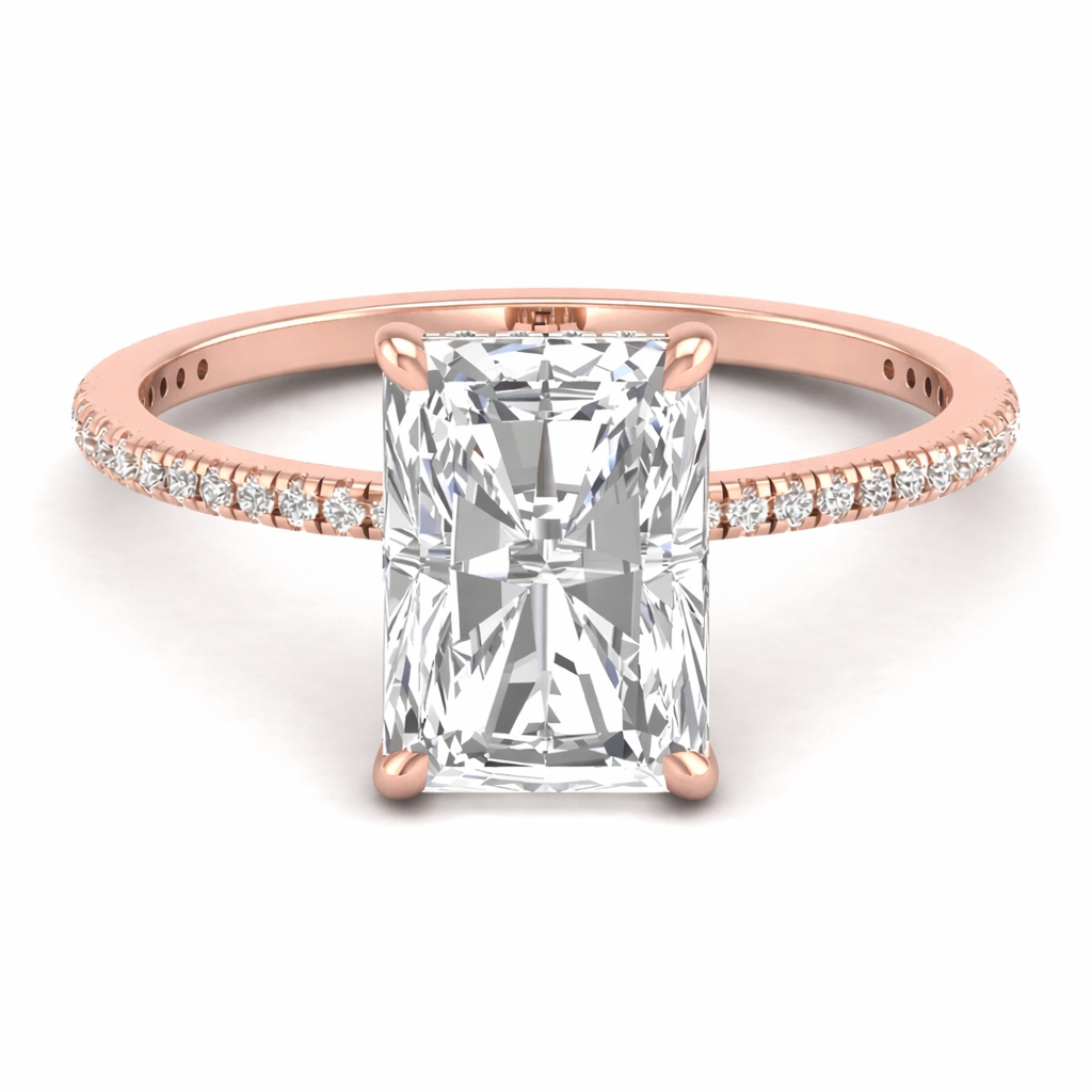 Radiant Pave Ring