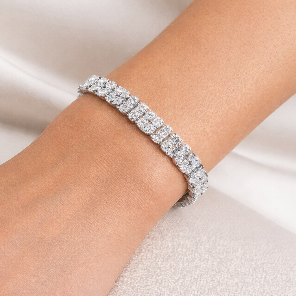 Oval Round Link Bracelet