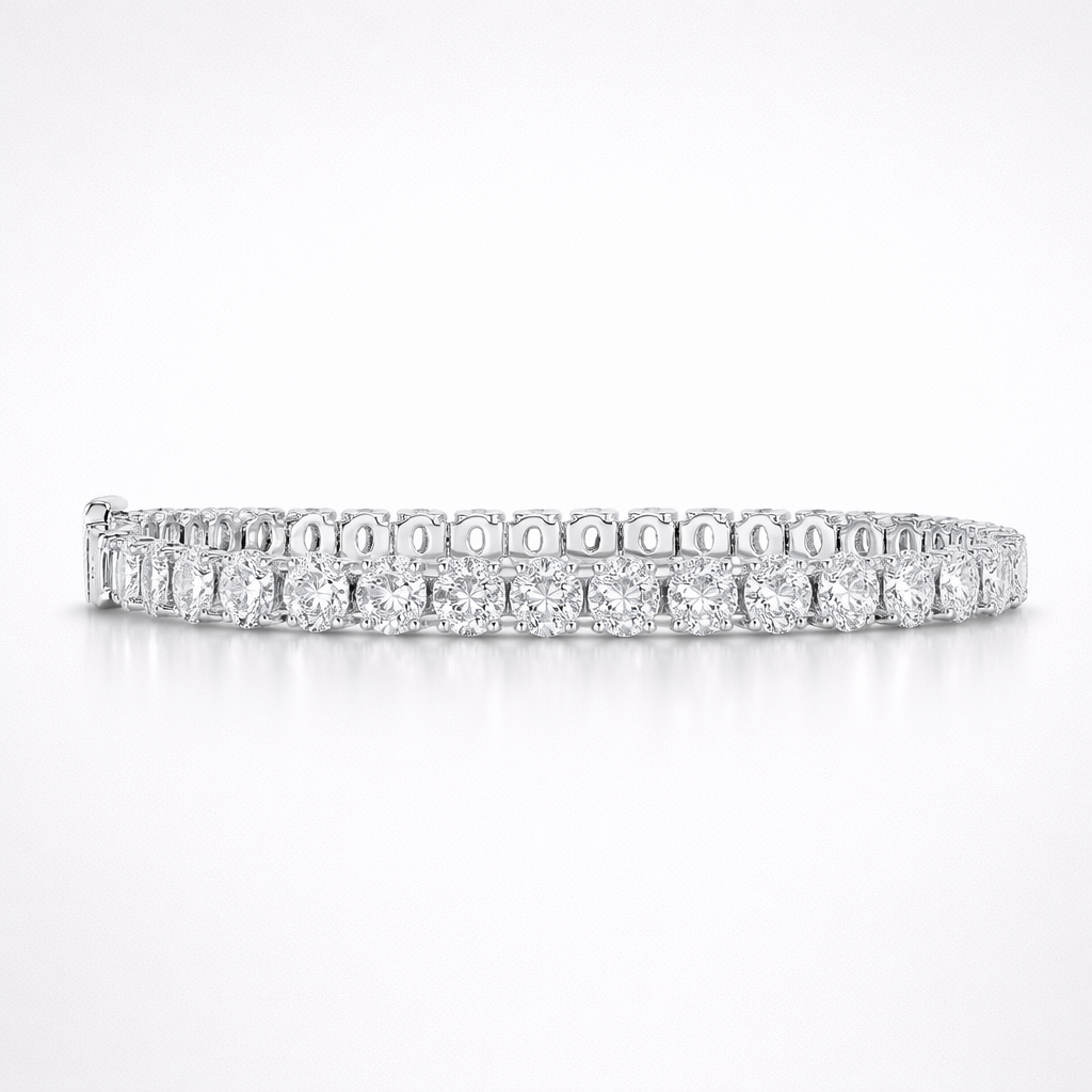 Classic Oval Diamond Bracelet