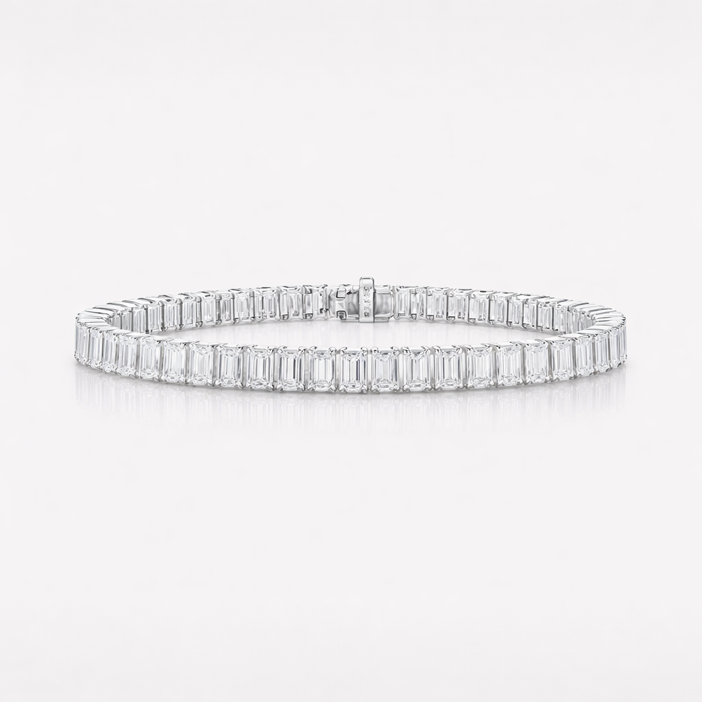 Classic Emerald Cut Bracelet