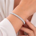Load image into Gallery viewer, Classic Emerald Cut Bracelet
