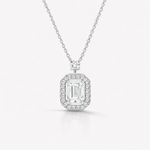 Load image into Gallery viewer, Emerald Round Pendant
