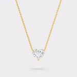 Load image into Gallery viewer, Heart Solitaire Pendant
