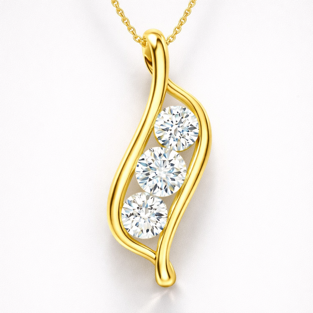 Triple Round Pendant