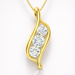 Load image into Gallery viewer, Triple Round Pendant
