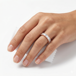 Load image into Gallery viewer, Emerald Band Ring
