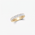 Load image into Gallery viewer, Emerald Band Ring
