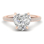 Load image into Gallery viewer, Heart Halo Ring
